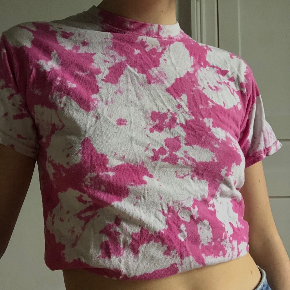 Pink Tye Dye Tee